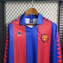 Camisa Barcelona I 1991/92 Manga Longa