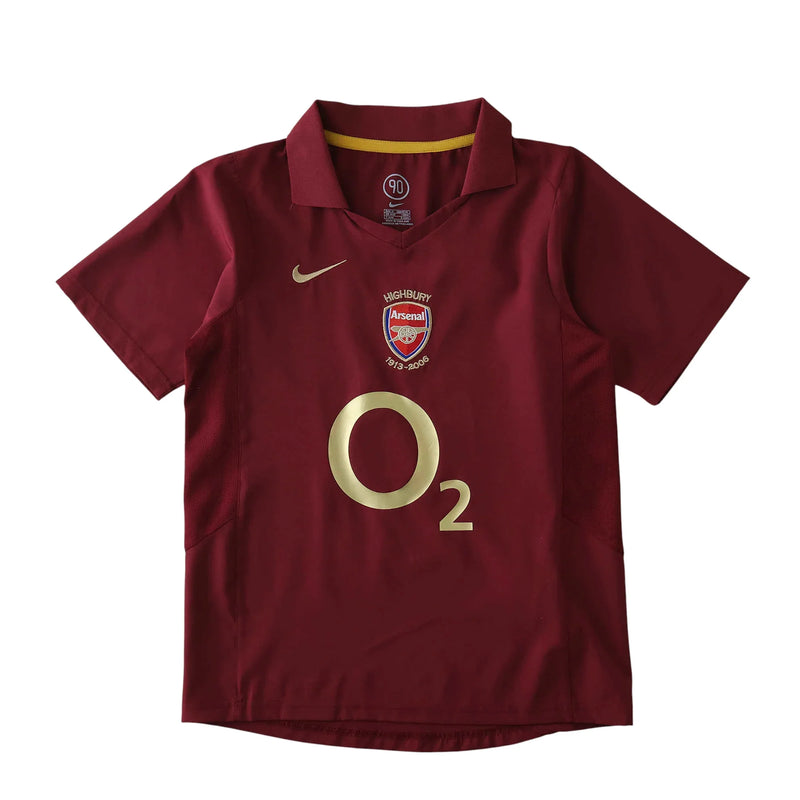 Camisa Arsenal I 2005/06