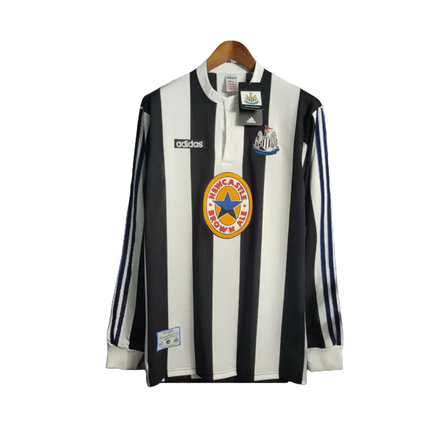 Camisa Newcastle I 1995/96 Manga Longa