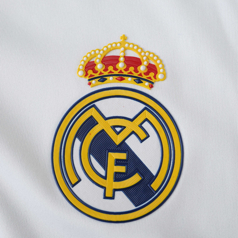 Camisa Real Madrid I 2011/12 Manga Longa