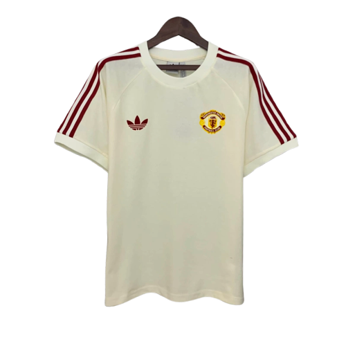 Maglia Manchester United 25/26 Edizione Casual - Bianco - Versione Tifoso