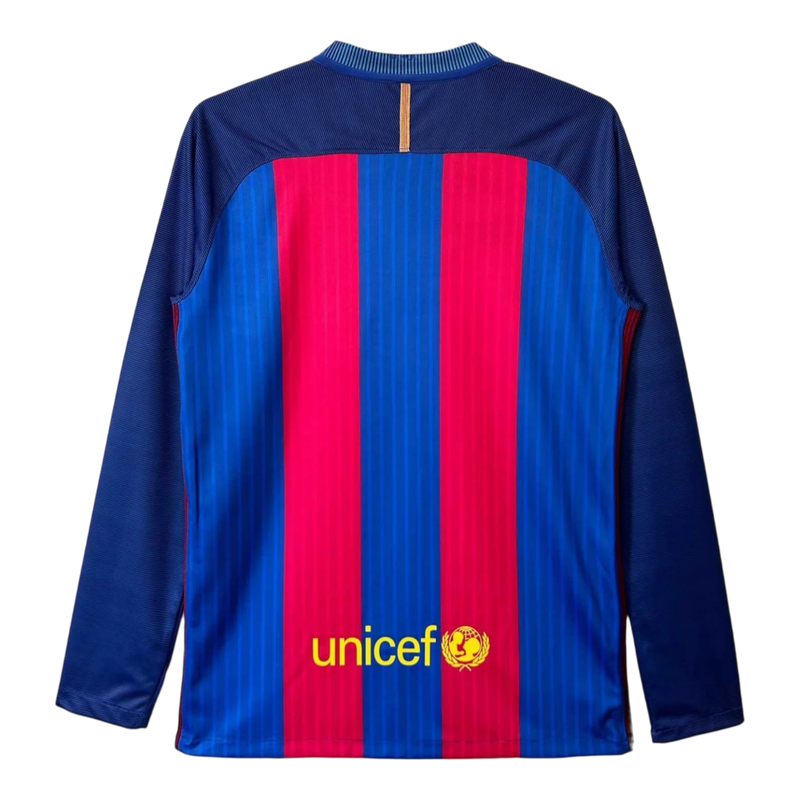 Camisa Barcelona I 2016/17 Manga Longa