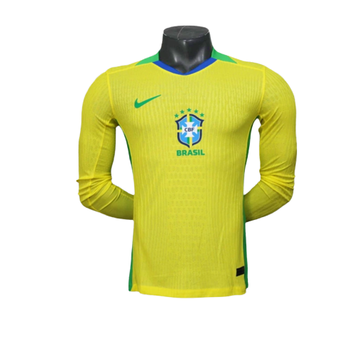 Maglia Brasile 25/26 I Home - Manica Lunga