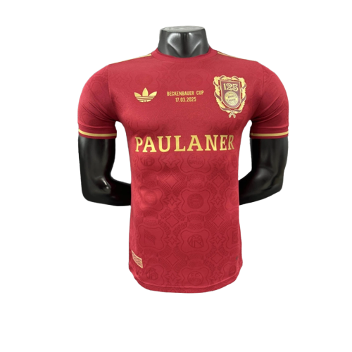 Maglia Bayern Monaco 25/26 Edizione di 125° Anniversario - Rosso - Versione Giocatore