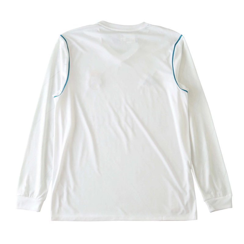 Camisa Real Madrid I 2017/18 Manga Longa