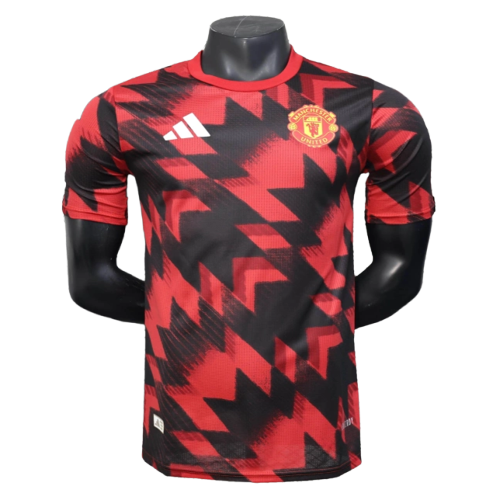 Maglia Manchester United 25/26 Allenamento - Rosso - Versione Giocatore