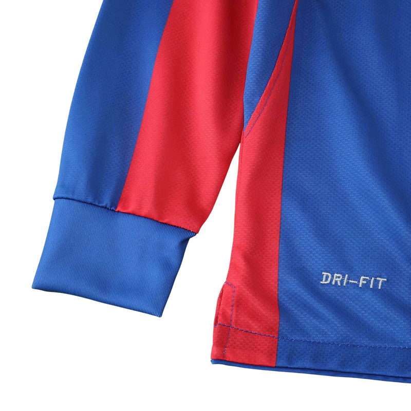 Camisa Barcelona I 2010/11 Manga Longa