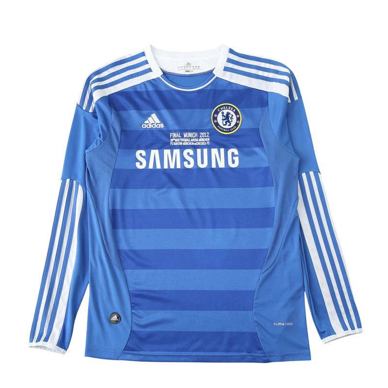 Camisa Chelsea I 2011/12 Manga Longa