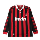 Camisa Milan I 2009/10 Manga Longa