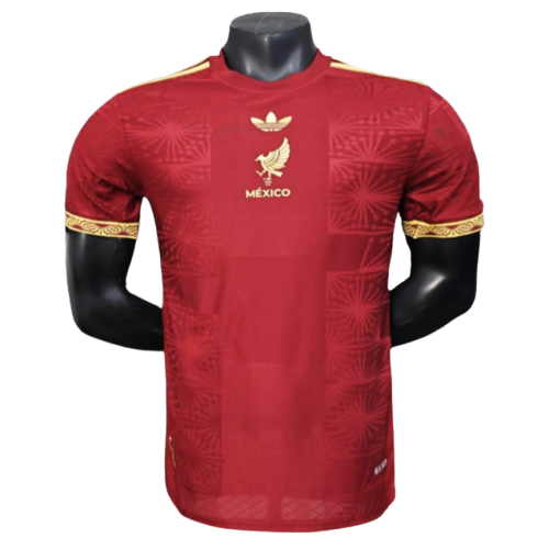 Maglia Messico 25/26 Edizione Coppa Oro - Rosso - Versione Giocatore