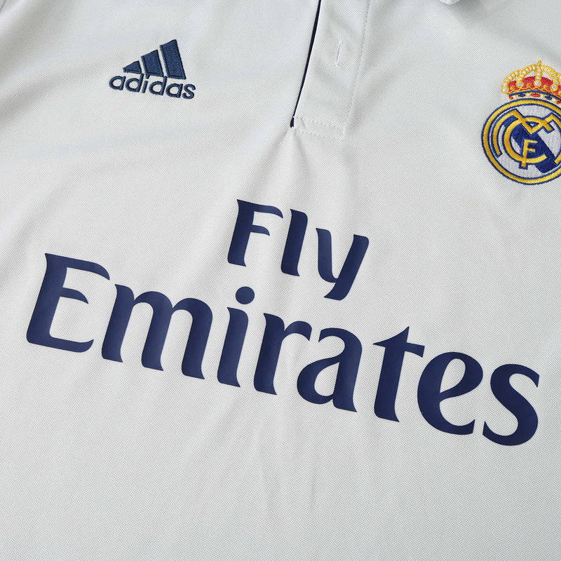 Camisa Real Madrid I 2016/17 Manga Longa