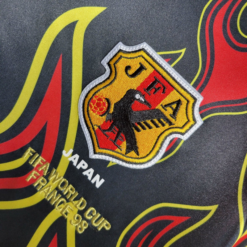 Camisa Japão Goleiro 1998 Manga Longa