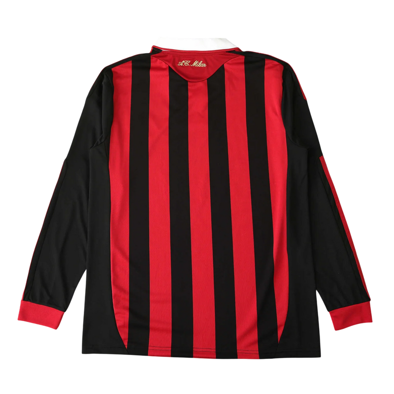 Camisa Milan I 2009/10 Manga Longa