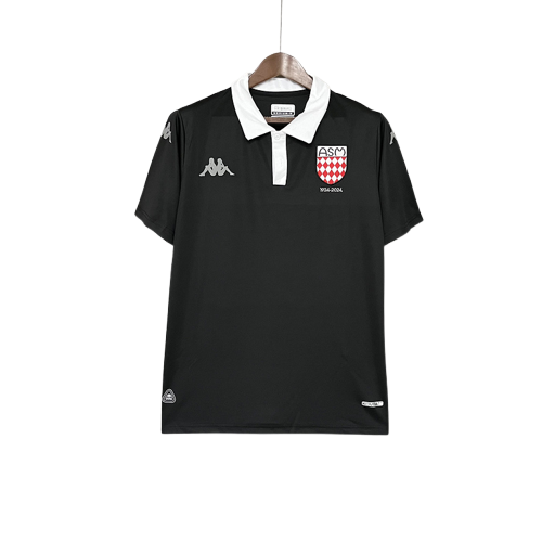 Maglia Monaco 25/26 Edizione 100° Anniversario - Nero - Versione Tifoso