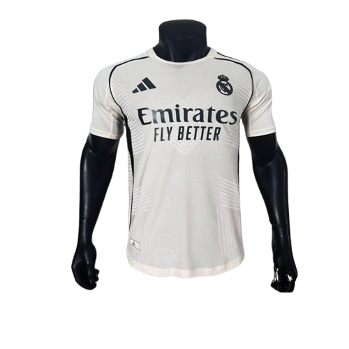 Maglia Real Madrid 25/26 Allenamento - Bianco - Versione Giocatore