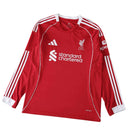Camisa Liverpool I 2025/26 Manga Longa