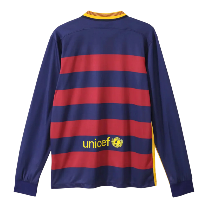 Camisa Barcelona I 2015/16 Manga Longa