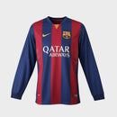 Camisa Barcelona I 2014/15 Manga Longa