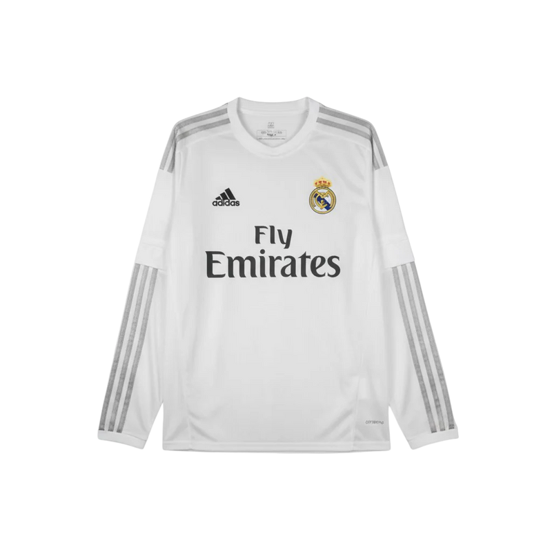 Camisa Real Madrid I 2015/16 Manga Longa