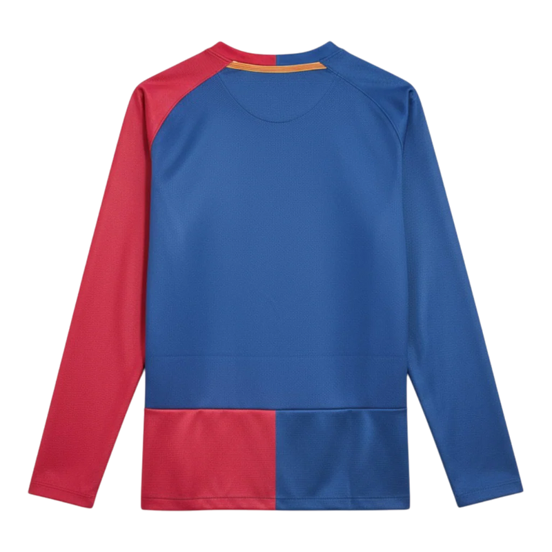 Camisa Barcelona I 2008/09 Manga Longa