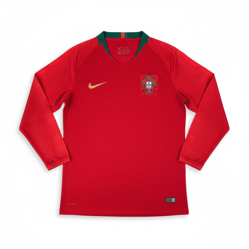 Camisa Portugal I 2018 Manga Longa