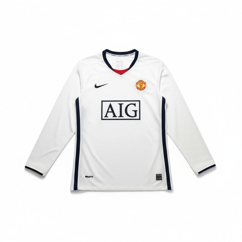 Camisa Manchester United II 2008/09 Manga Longa