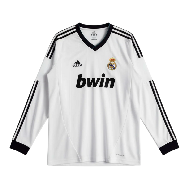 Camisa Real Madrid I 2012/13 Manga Longa