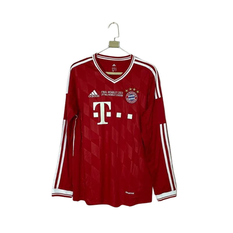 Camisa Bayern de Munique I 2013/14 Manga Longa