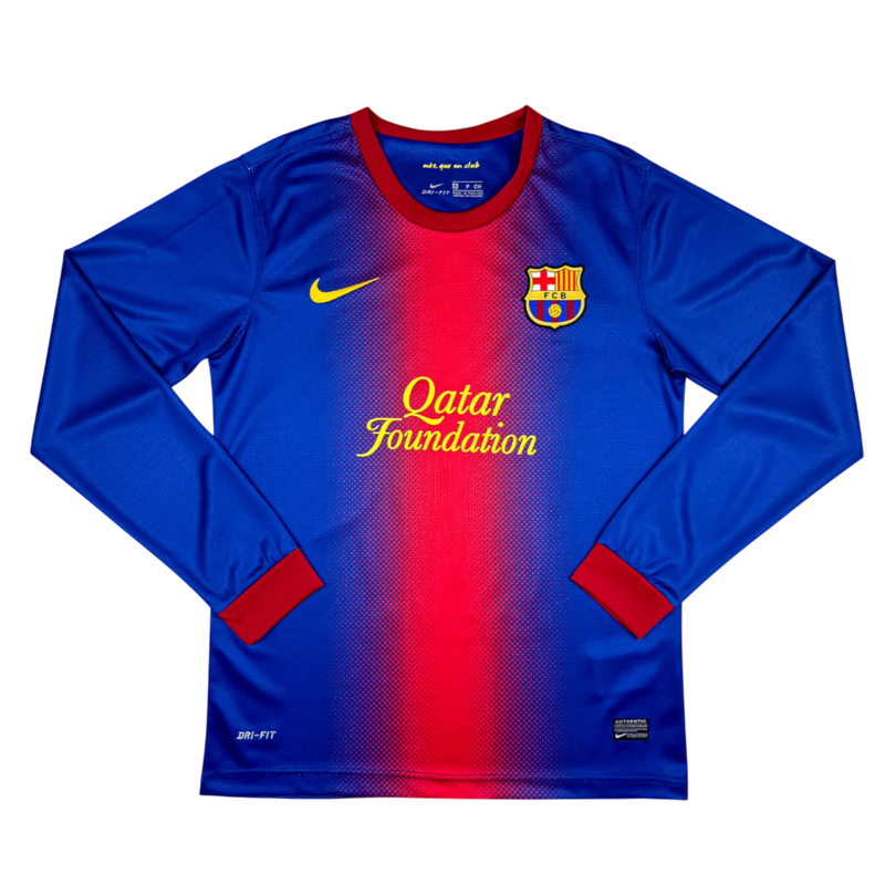 Camisa Barcelona I 2012/13 Manga Longa