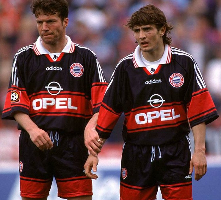 Camisa Bayern de Munique I 1997/98 Manga Longa