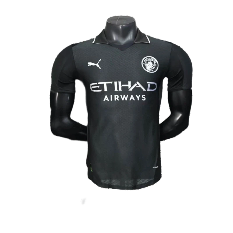 Maglia Manchester City 25/26 Edizione Speciale - Nero - Versione Giocatore