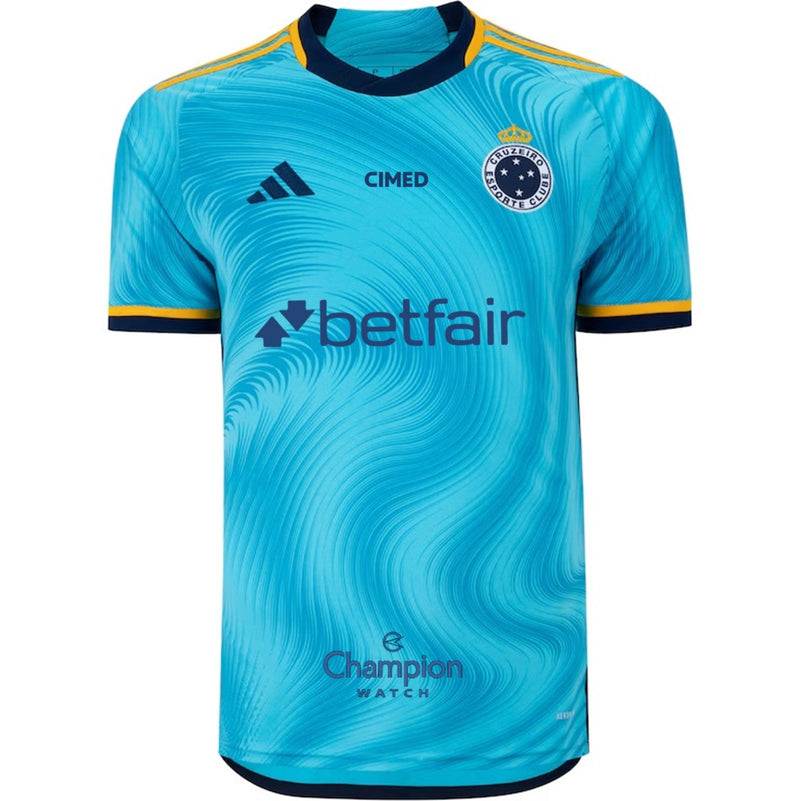 Maglia Cruzeiro 23/24 III Third - Tutte le Sponsorizzazioni - Versione Tifoso
