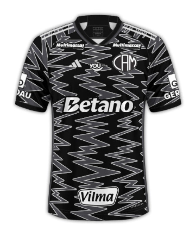 Atlético Mineiro 24/25 III Third - Tutte le Sponsorizzazioni - Versione Tifoso
