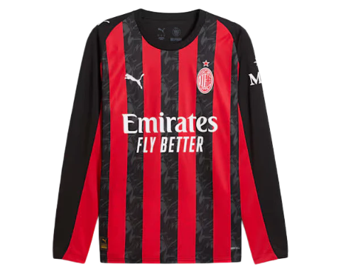 Maglia AC Milan 25/26 I Home - Manica Lunga