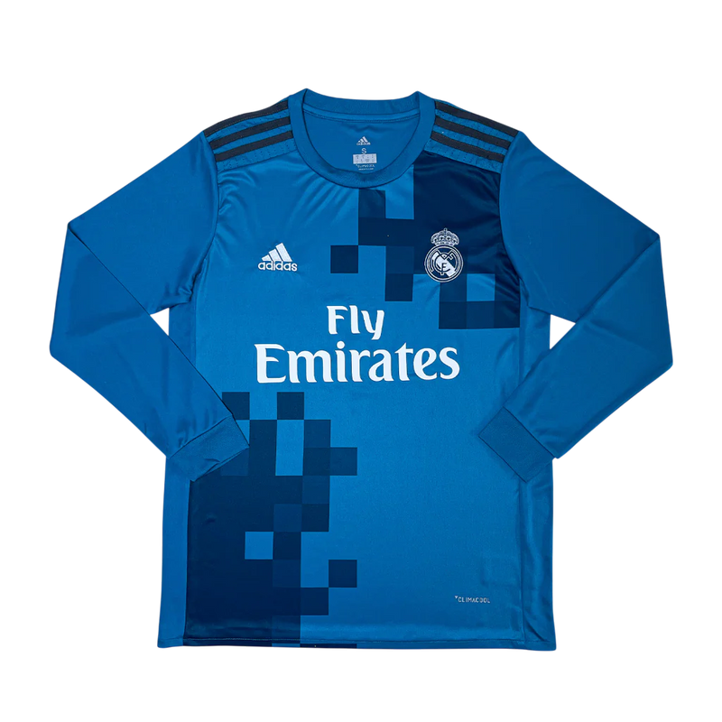 Camisa Real Madrid III 2017/18 Manga Longa