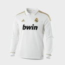 Camisa Real Madrid I 2011/12 Manga Longa