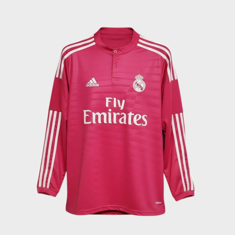 Camisa Real Madrid II 2014/15 Manga Longa