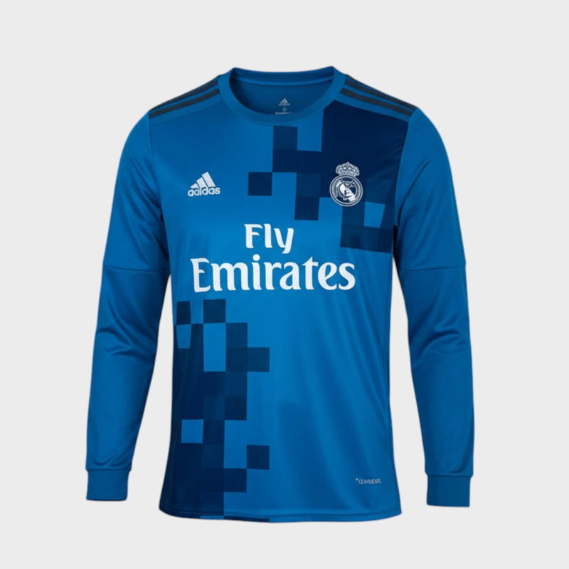 Camisa Real Madrid III 2017/18 Manga Longa