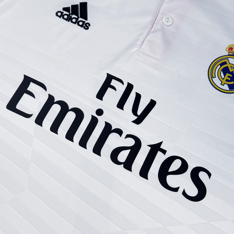Camisa Real Madrid I 2014/15 Manga Longa