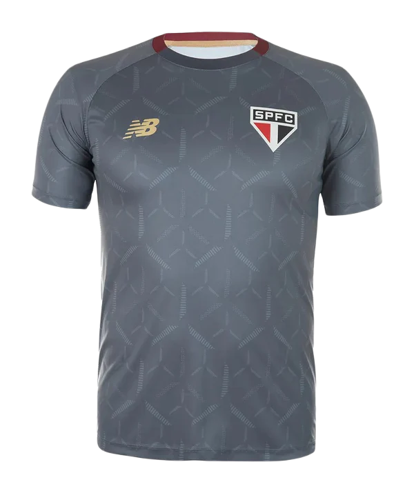 Maglia São Paulo 25/26 Allenamento - Grigio - Versione Tifoso