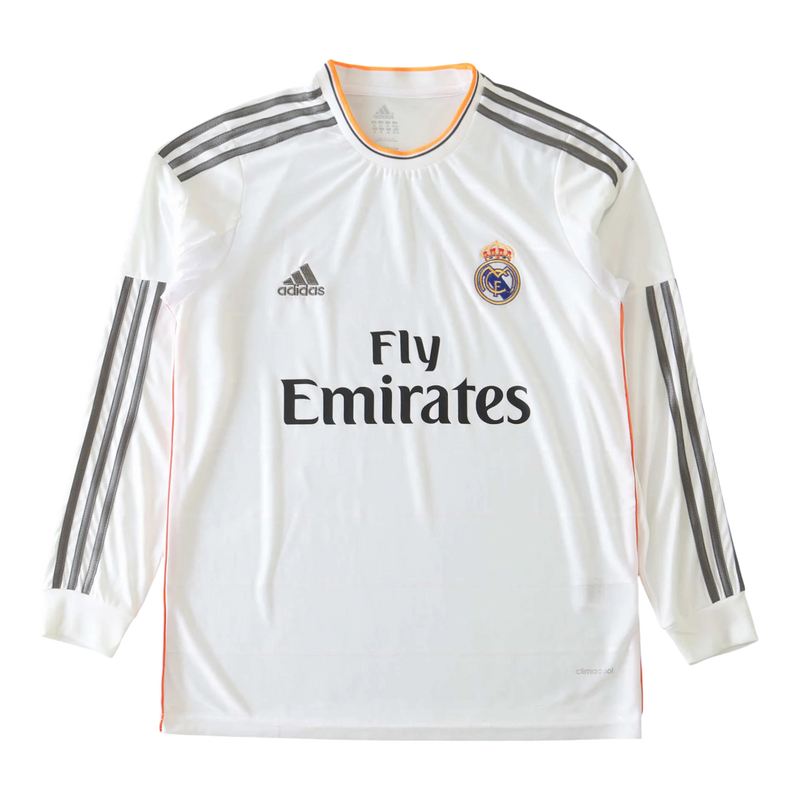 Camisa Real Madrid I 2013/14 Manga Longa