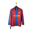 Camisa Barcelona I 2007/08 Manga Longa