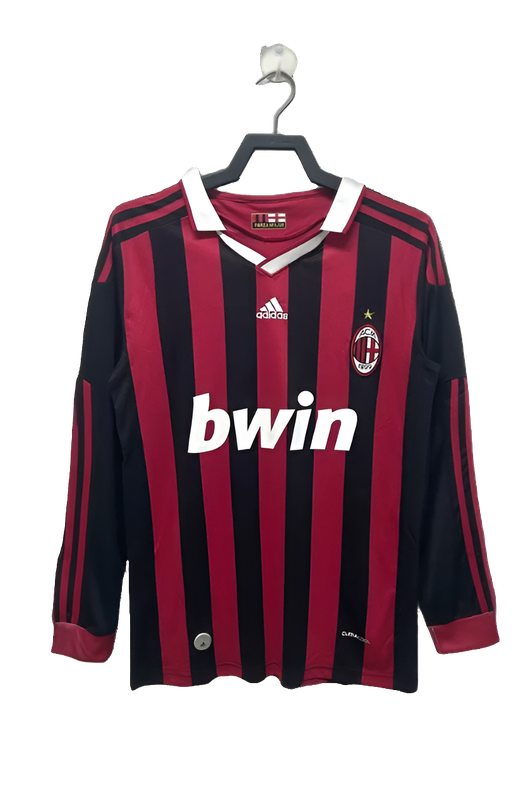 Maglia AC Milan 09/10 I Home - Versione Retrò Manica Lunga