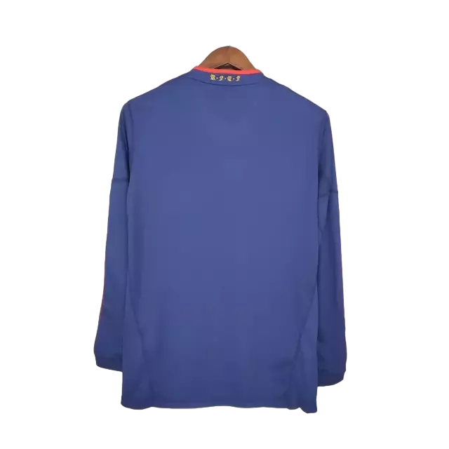 Camisa Espanha II 2010 Manga Longa