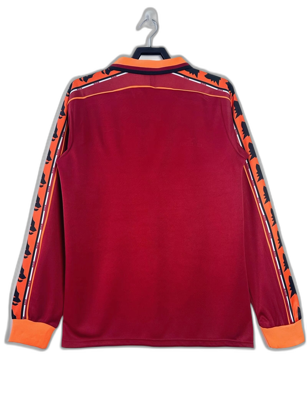 Maglia AS Roma 98/99 I Home - Versione Retrò Manica Lunga