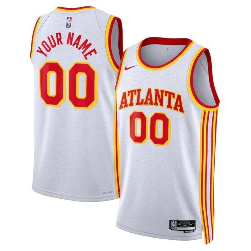 Maglia NBA - Atlanta Hawks - 2023 Bianco - Edizione Associazione