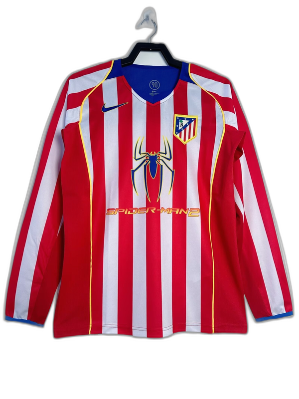 Maglia Atlético Madrid 04/05 I Home - Versione Retrò Manica Lunga