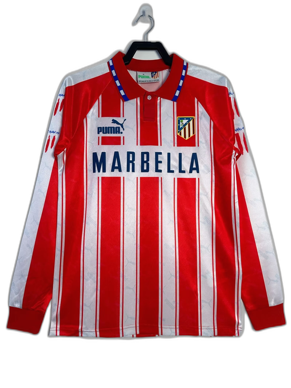 Maglia Atlético Madrid 94/95 I Home - Versione Retrò Manica Lunga