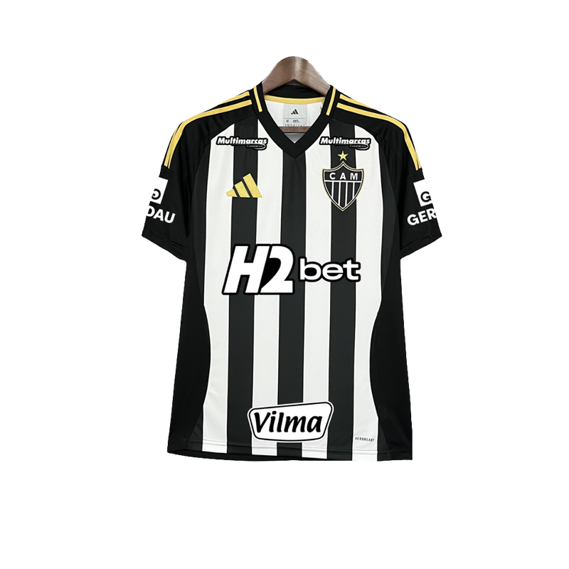Maglia Atlético Mineiro 25/26 I Home - Tutte le Sponsorizzazioni - Versione Tifoso