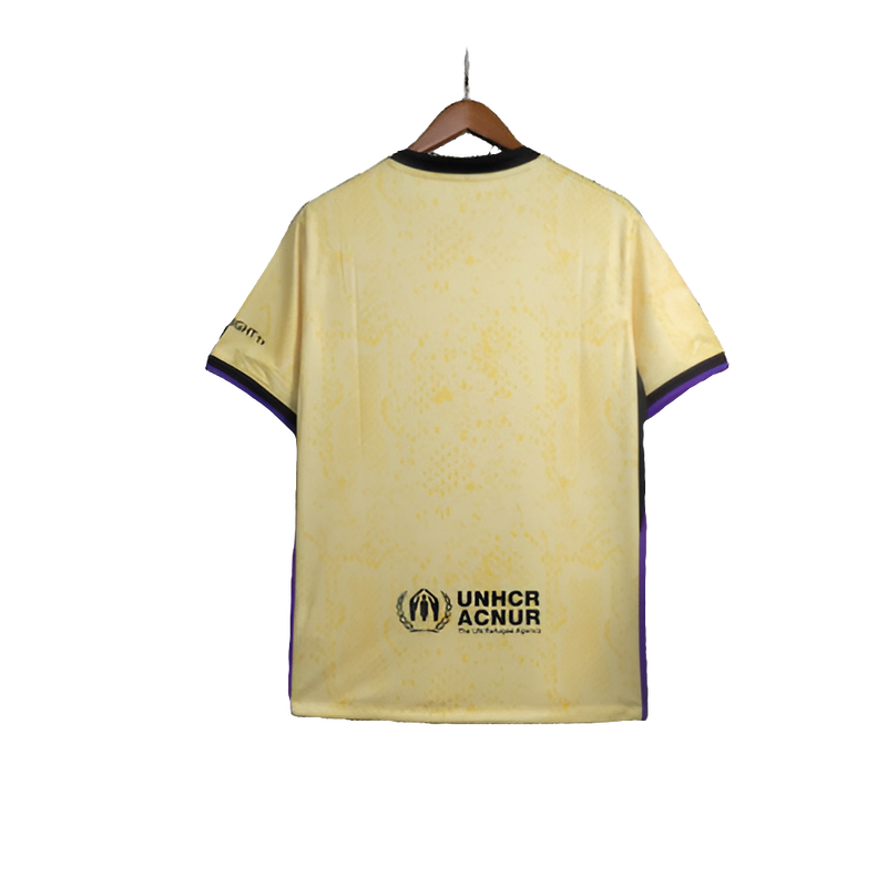 Maglia Barcelona 25/26 Edizione Speciale - Giallo - Versione Tifoso
